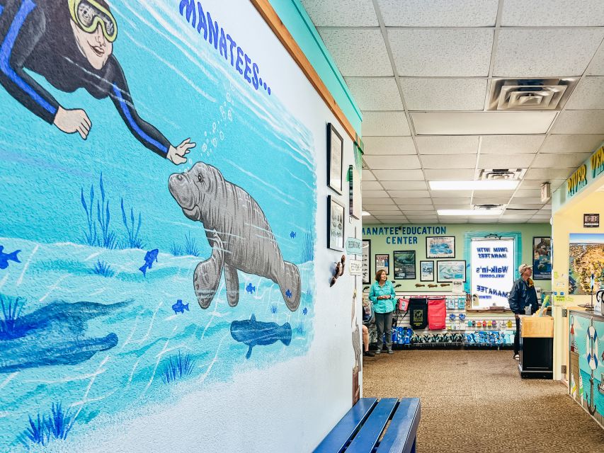 Crystal River: Manatee Snorkel Tour w/ In-Water Photographer - Cruising Kings Bay under a covered pontoon