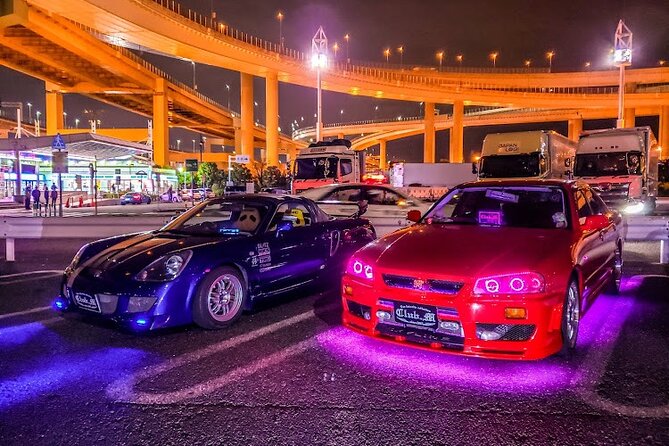 Daikoku Car Club Temporary Membership - Riding the Wangan-Sen at night