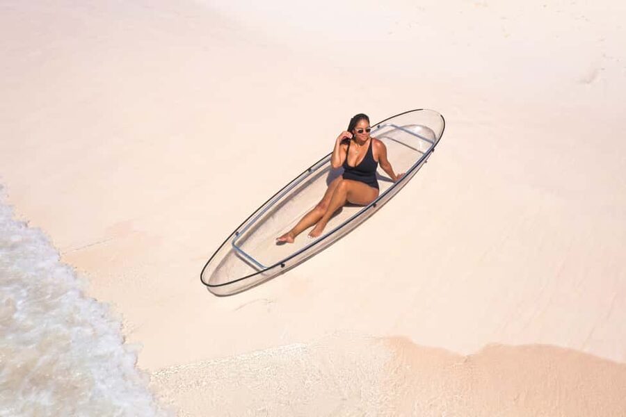 Drone Clear Kayak Barbados Photoshoot - Booking details that can save you trouble