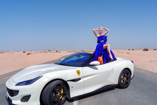 Dubai Desert Flying Dress Photoshoot - What the Dubai desert adds to the photos