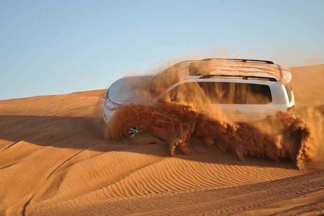 Dubai desert safari & buggy tour & flying dress for free - The 4x4 ride brings the first burst of excitement
