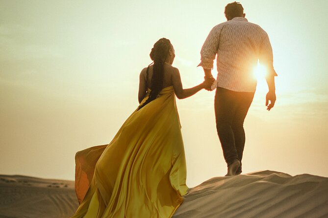 Dubai: Flying dress photoshoot - What the $789 Dubai photoshoot is really offering