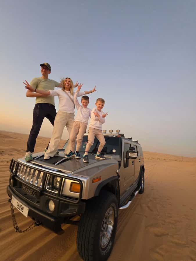 Dubai Hummer Safari Adventure & Traditional Dress Photoshoot - Why the Hummer is the main event