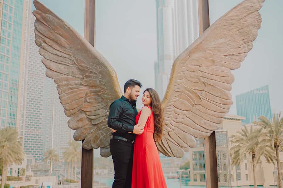 Dubai: Iconic Burj Khalifa Pre-Wedding Photoshoot - What you actually receive for $159