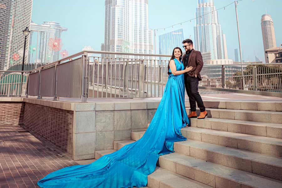 Dubai: Iconic Burj Khalifa Pre-Wedding Photoshoot - Who will get the most from this photo session