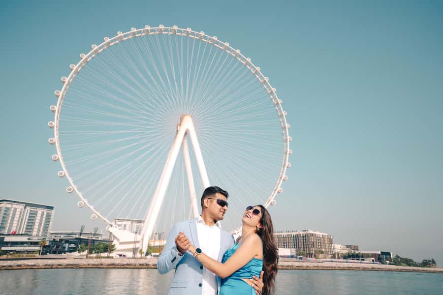 Dubai: JBR Beach Pre Wedding Photoshoot - How the two-hour timing works