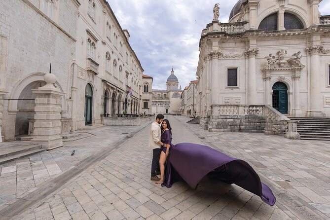 Dubrovnik: Private Flying Dress Photoshoot Experience - Starting at Pile Gate with the Old Town as your backdrop