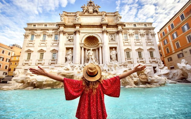 Early morning photoshoot at The Trevi Fountain - Starting outside Hotel Accademia