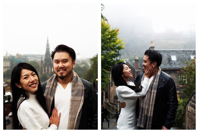 Edinburgh Photoshoot for Couples, Families & Solo Travellers - A Calm Photographer Makes a Real Difference