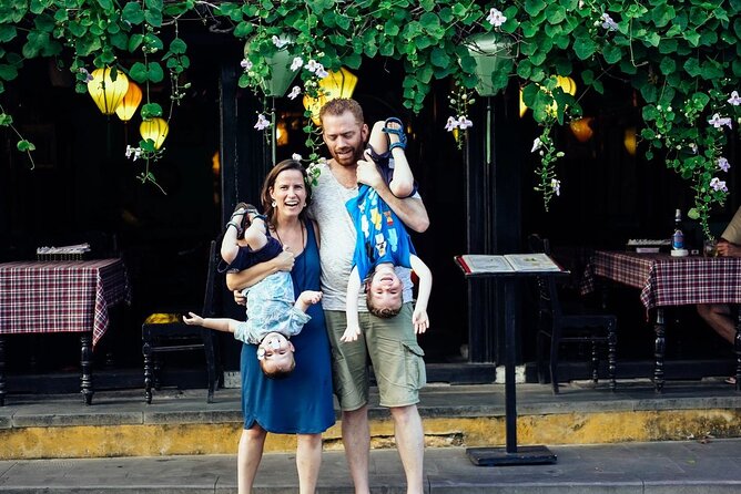 Family Photography Tour in Hoi An - Golden alley photos bring color without a long detour