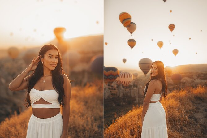 Fascinating Cappadocia Photoshoot by Private Minivan - Rose Valley in the soft morning light