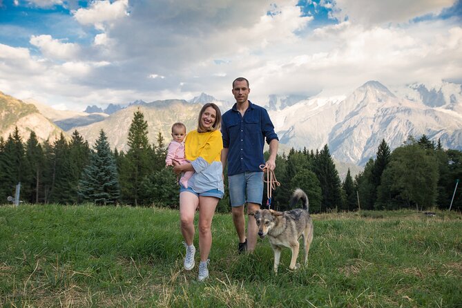 Feel Good Private Photography for Amazing People in Chamonix - Viewing the finished images one week later