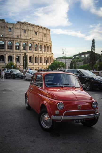 Fiat 500 Photo Experience Capture the Magic of the City - Orange Garden views and a calmer side of Rome