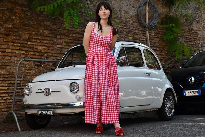 Fiat 500 Private Photoshoot with a Roman, pickup included - What the photography is really like