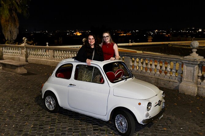 Fiat 500 Private Photoshoot with a Roman, pickup included - The Rose Garden and Orange Garden views