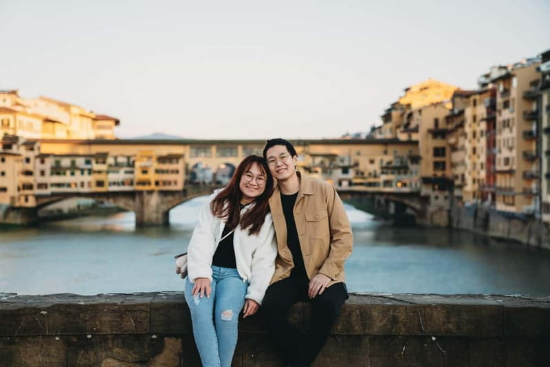 Florence: Classics Photoshoot with Ponte Vecchio Bridge - Renaissance streets and less obvious backdrops