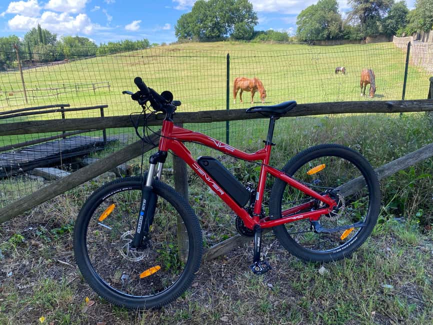 Florence Countryside 2.5h Premium E-Bike Tour + Photo Shoot - What $105 buys you