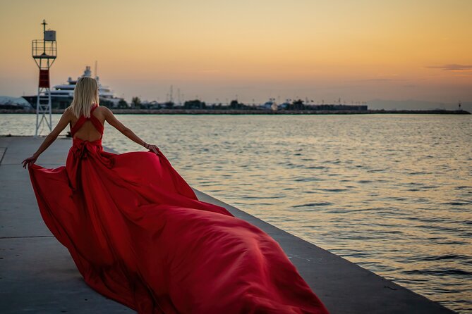 Flying Dress Athens Official - The Dress, Posing, and Photography