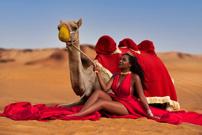 Flying dress photoshoot activity in Dubai - The photo delivery process and what you actually receive