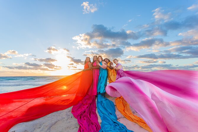 Flying dress photoshoot cancun - What the posing help is really worth