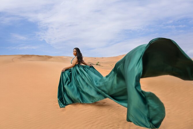 Flying Dress Photoshoot Dubai Solo, Couple and Group 3Hours - Is $499 per person good value?