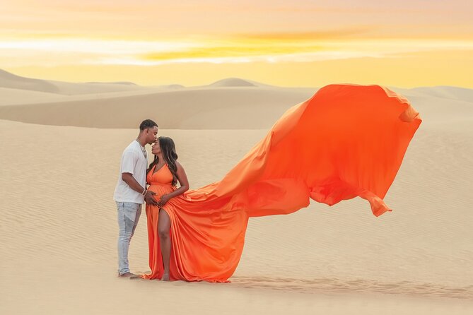 Flying dress photoshoot Dubai Solo, Couple and Group Session - The Photo Delivery Plan and What It Means