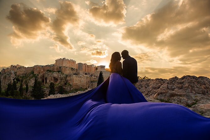 FLYING DRESS Photoshoot in Athens - Greece - How the 40-minute session unfolds