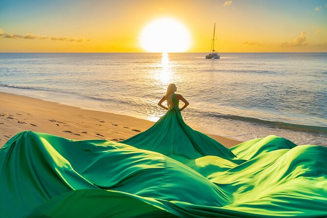 Flying Dress Photoshoot in Barbados - Booking timing and cancellation terms