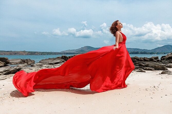 Flying Dress Photoshoot in Kauai - What the Keālia Beach photoshoot is really like