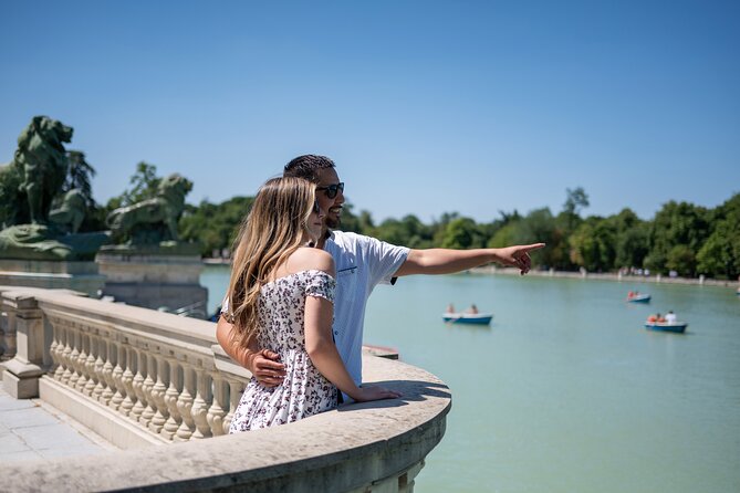 Flying Dress Photoshoot in Madrid - Meeting near Plaza de España