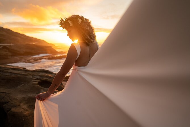 Flying Dress Photoshoot on Oahu - Key details before you book