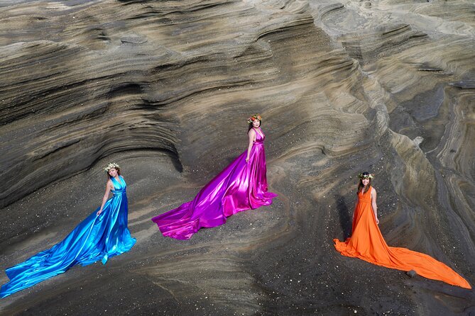 Flying Dress Photoshoot on Oahu - What the 90-minute shoot gives you