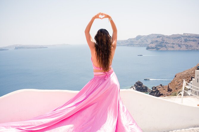 Flying Dress Santorini Photoshoot - Choosing your Flyoia dress