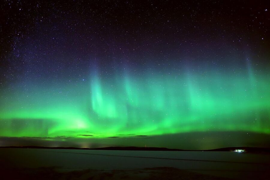 From Rovaniemi: Lakeside Aurora’s Paparazzi Photography - Sausages, Hot Drinks, and an Open Fire