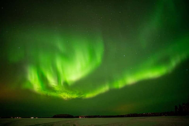 From Rovaniemi: Short Aurora Borealis Photography Expedition - Leaving Rovaniemi for darker skies