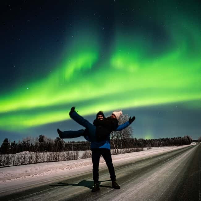 From Rovaniemi: Short Aurora Borealis Photography Expedition - Stories from Finnish tradition beneath the night sky