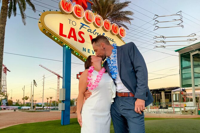 Get Married: Elvis Wedding + Las Vegas Sign + Photography - A private Elvis ceremony with just the right amount of cheese