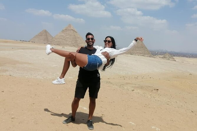 Giza Pyramids Sphinx Camel Ride Lunch with Camera Photographer - A private start from Cairo or Giza