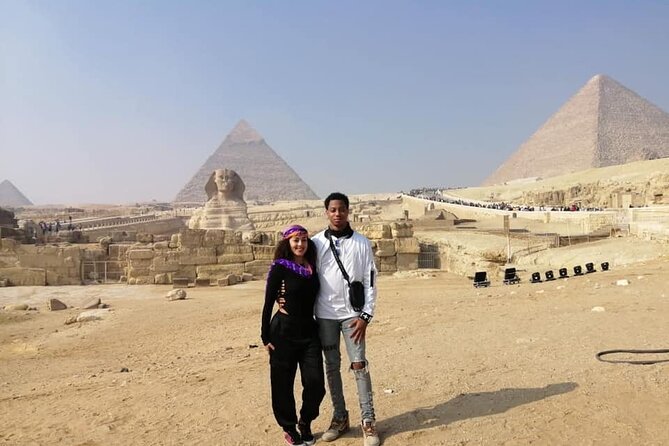 Giza Pyramids Sphinx Camel Ride Lunch with Camera Photographer - Who will get the most from this tour