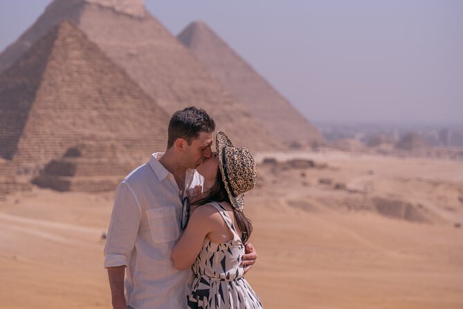 Giza pyramids with professional photography - The Sphinx and Valley Temple