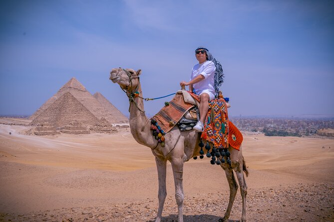 Giza pyramids with professional photography - What the $135 price means