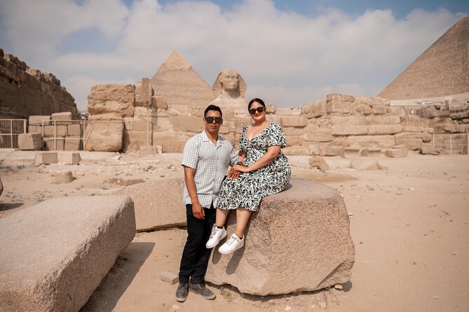 Grand Egyptian Museum Private Tour with Giza Pyramids Photoshoot - Meeting the Sphinx up close