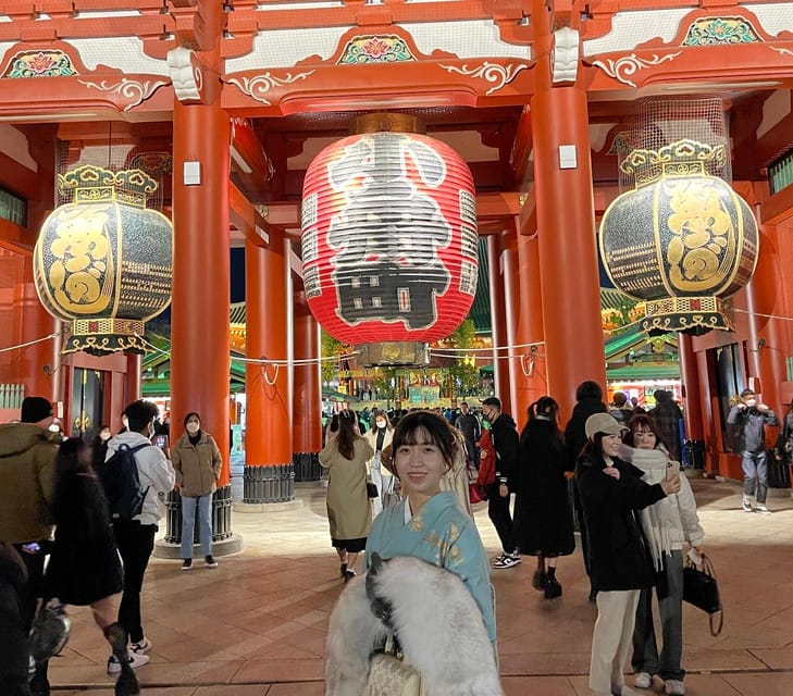 Guided Tour of Walking and Photography in Asakusa in kimono - Key points to know before booking