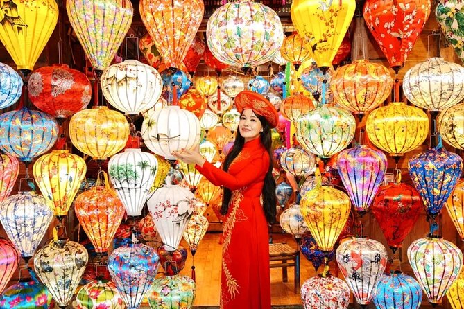 Half-day Hoi An Photo Tour with Lantern Release at Hoai River - Mossy Walls, Bougainvillea Houses, and Narrow Alleys