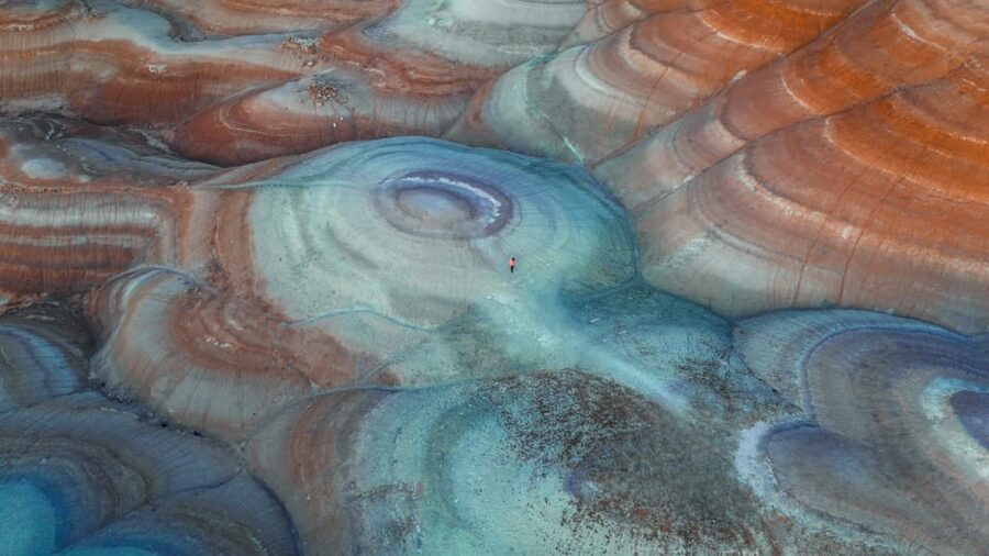 Hanksville/Torrey: Bentonite Hills Drone/Photography Tour - First views of the Bentonite Hills