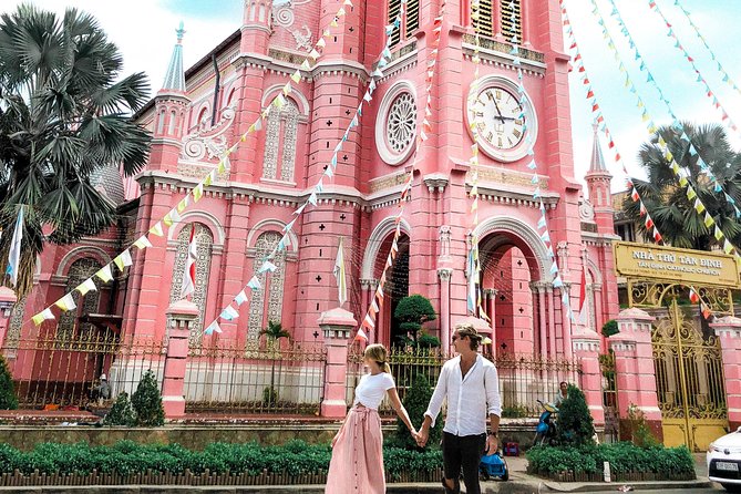 ️ Ho Chi Minh City Instagram Tour: Hidden Gems (Private & All-Inclusive) - Tan Dinh Church, the city’s pink landmark