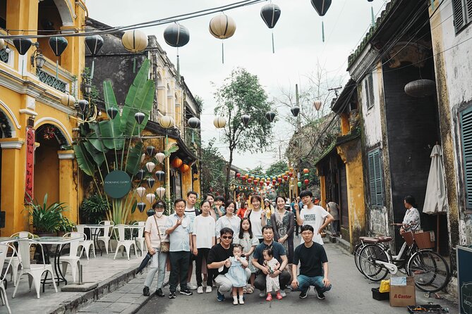 Hoi An Photographer & Vacation Photoshoot – Private Session - Lantern shops and evening color