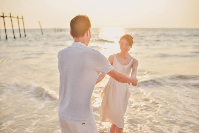 Holiday travel photoshoot in Phuket - The practical value of choosing a quieter beach