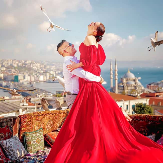 Istanbul: Flying Dress Photoshoot at Rooftop Terrace - The main strengths and limits