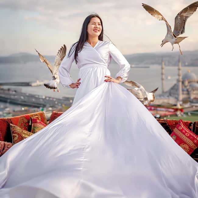 Istanbul: Flying Dress Photoshoot at Rooftop Terrace - Who gets the best value for $107